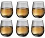 Ensemble de 6 verres à vin en acrylique, 20 oz (environ 590 ml), sans BPA, compatibles avec le lave-vaisselle