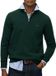 Superdry Wool Blend Half Zip Sweater Heren - Maat M