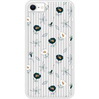 Apple Siliconen hoesje compatibel met iPhone SE 2020, Apple iPhone SE 2022 Garden Flowers