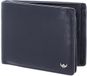 Golden Head Leren portemonnee Capri RFID Protect Scheintasche mit Geheimfach 1159 Blau donkerblauw