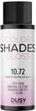 DUSY Professional Color Shades 10.72 Platinum Blonde Brown Pearl 60 ml