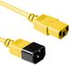 ACT Netsnoer C13 - C14 geel 5 m AK5432