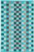 Cawö Serviette invité Unique Karo Turquoise