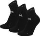 Xtreme sockswear Xtreme Yoga Sokken Zwart - 3 paar - Pilates sokken - Antislip - Anatomisch voetbed - Maat 42/45