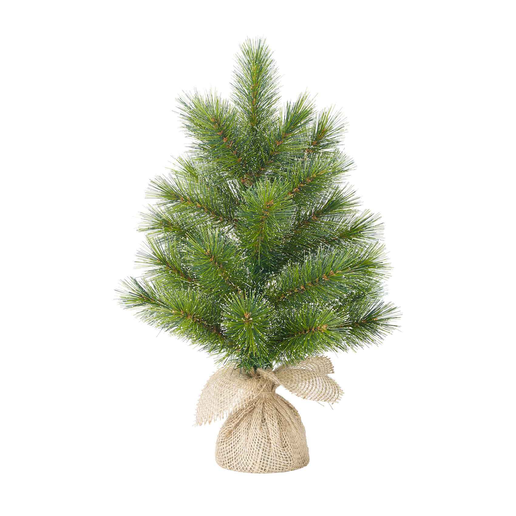 Blackbox glendon kerstboom met jute groen maat in cm: 60 x 23