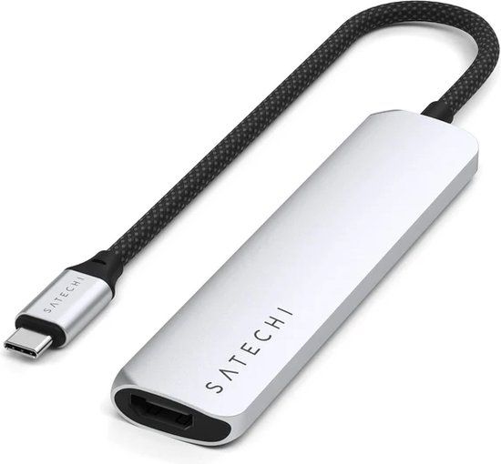 Satechi ST-P6SK interface hub USB Type-C 10000 Mbit/s - Grijs