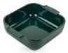 Peugeot Appolia Ovenschaal Vierkant 21 cm Bosgroen Keramisch