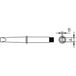 Weller 4CT5C7-1 Pointe de soudure forme burin, droite Taille de la pointe de soudure 3,2 mm Contenu : 1 pièce(s)