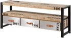 MASSIVMOEBEL24.DE Meuble TV en manguier bois massif 150x40x60 cm