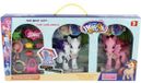 Dimasa Set de 2 poneys avec accessoires multicolore Enfants