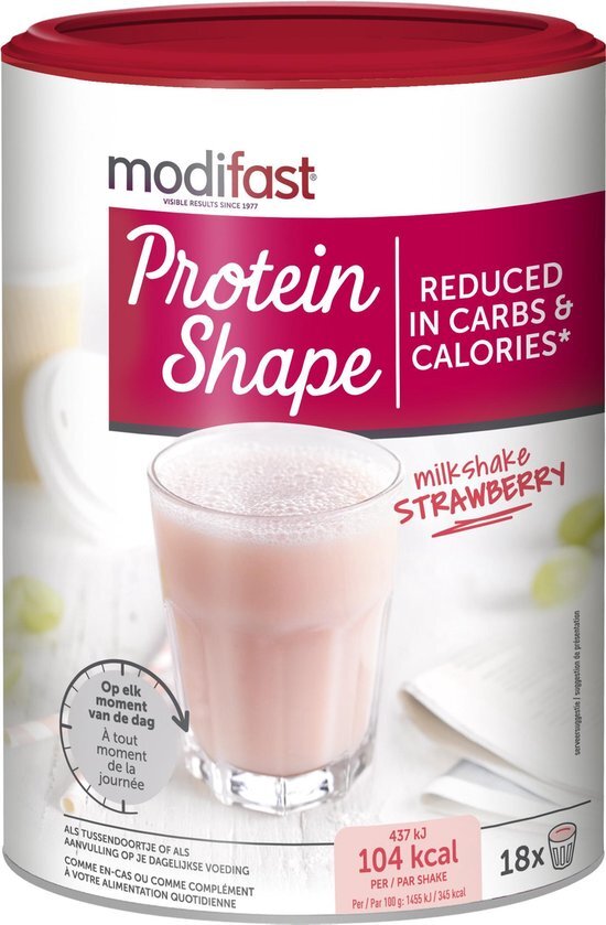 Modifast Protein Shape Milkshake Aardbei