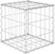 vidaXL Gabion plantenbak verhoogd kubus 30x30x30 cm staaldraad
