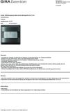 Gira S3000 Bewegingsmelder Opzetstuk Comfort BT TX_44 Antraciet