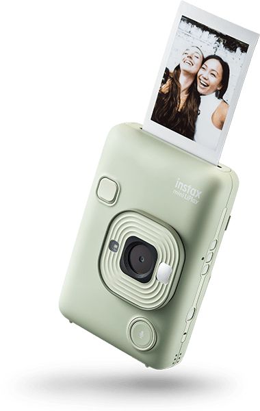Fujifilm Instax Mini LiPlay - Instant Camera - Matcha Green