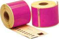 Dymo 10 x 99014 Étiquettes compatibles 101 mm x 54 mm Rose