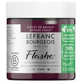 Lefranc Bourgeois 301975 Flashe Bio Based acrylverf - Bayeux-viooltje, 75ml pot