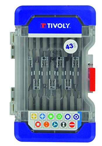 TIVOLY 11501570044 Schroevenset - 43 Delen - Lang