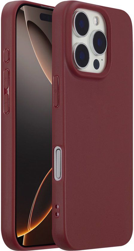 imoshion Color Backcover voor de Apple iPhone 16 Pro - Wine Red