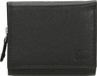 Double-D FH-serie Portemonnee Dames - Wallet met RFID-bescherming - Portefeuille van 100% Leder - Zwart