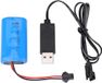 Batterie Lipo 7.4V 500mAh Hard Case avec câble USB - Batterie rechargeable améliorée
