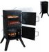 Relaxdays Rookoven - vlees - vis - met thermometer - staal
