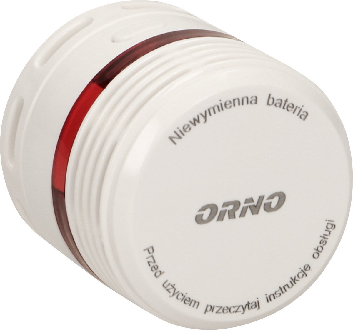 Orno Mini rookmelder met optisch en visueel alarm - ingebouwde Lithium batterij met 10 jaar levensduur