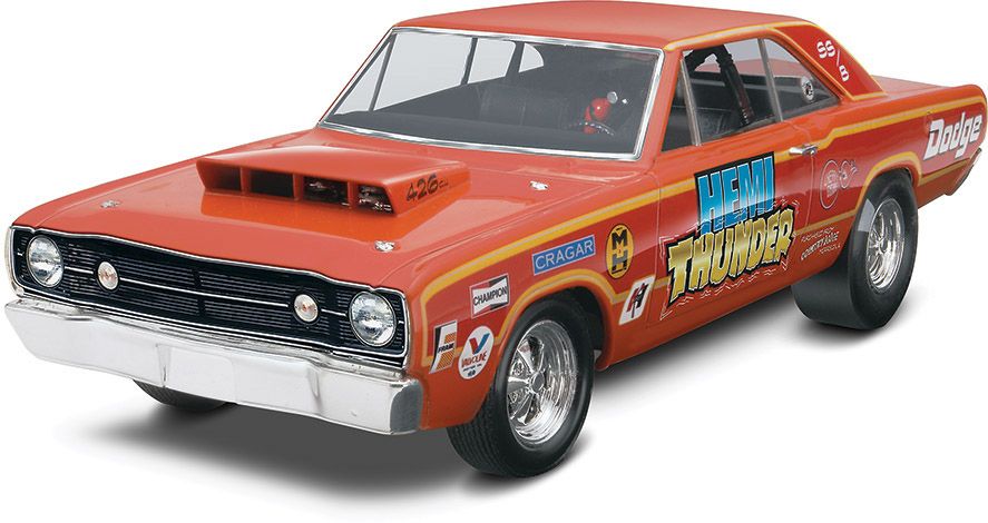 Revell 1968 Hemi Dart 2'n1 - Modelbouw - 1:25 - Rood