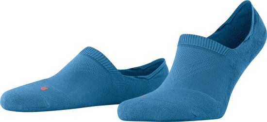 FALKE Cool Kick onzichtbaar effen functioneel materiaal footies unisex groen 7408 - maat 39-41