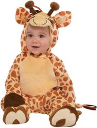 Amscan Kostuum Giraffe Polyester Bruin 1-2 Jaar