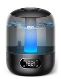 DREO Luchtbevochtiger voor baby's, stil, 3 l, 26 dB, zwart