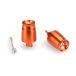 Puig 21026T Contrepoids, guidon modèle Sport pour Kawasaki orange