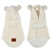 Love Wooly Love Story Knuffeljas van krullende wol, L/45 cm, Wooly Ecru