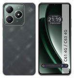 Tumundosmartphone Transparante TPU siliconen hoes voor Realme C61 / C63 4G