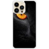 Apple iPhone 14 Oeil de panthere Verstevigd hoesje met sublimatie bedrukking