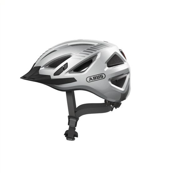 Abus Urban-I 3.0 Signal - Fietshelm - Signal Silver - L (56-61 cm)