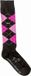 USG Rijsokken Zwart-Roze-Fuchsia 42-46