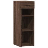 vidaXL Dressoir 40x42,5x93 cm Bewerkt Hout Bruin Eikenkleur
