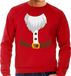 Bellatio Decorations Shoppartners Bv Kerstman Kerstkostuum Sweater Rood Heren L