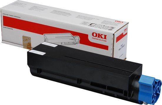 OKI 45807106 Toner Cartridge - Black - 7000 Pages - Compatible with B412/B432/B512/MB472/MB492/MB562