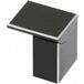 Gedotec Bouton de meuble ARES en aluminium, 30 x 30 mm
