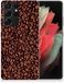 Samsung Galaxy S21 Ultra | Étui en silicone | Grains de café
