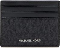 Michael Kors Greyson Unisex Pasjeshouder Leer Zwart
