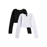 G-STAR T-shirts - zwart/wit (set van 2)