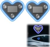 Merkloos / Sans marque Holland Connections 2-Pack Zonne-energie Hartvormige LED Neon Licht