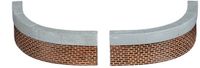 Luville - Curved Wall Small - Set van 2