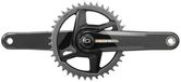 Sram Force 1x Axs Wide D2 Spindle Dub pédalier avec capteur de puissance Argent 170 mm / 40t