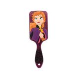 Disney Frozen II - 3D Anna Siliconen Haarborstel - The Snow Queen - Alle haartypes