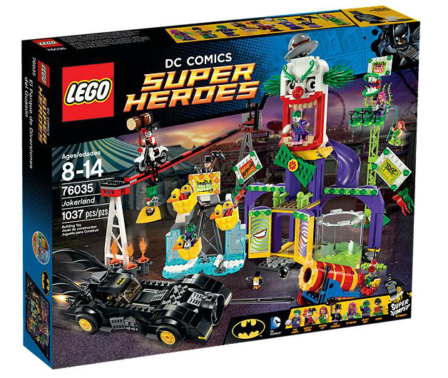 LEGO DC Comics Super Heroes Jokerland 76035