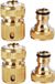Shenzhen Haorui Industrial Technology Co., Ltd. Tuyau d'arrosage raccord rapide jeu laiton 1/2 pouce