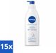 Nivea Express Bodylotion met Pomp - Voor Normale tot Droge Huid - 400 ml - Voordeelverpakking - 15 stuks